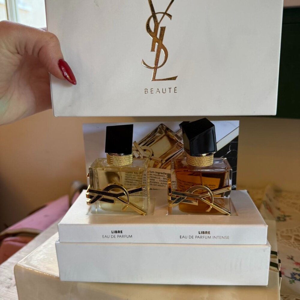 YSL Libre & Libre Intense perfume set pr set never used brand new.